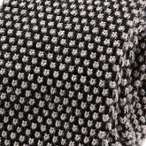 Fiji Grey Knit Wool Tie - Tie Doctor